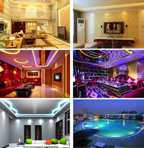 ขายไฟเส้น LED Strip (กันน้ำ) สีวอร์มไวท์ SMD 3528 - Image 6