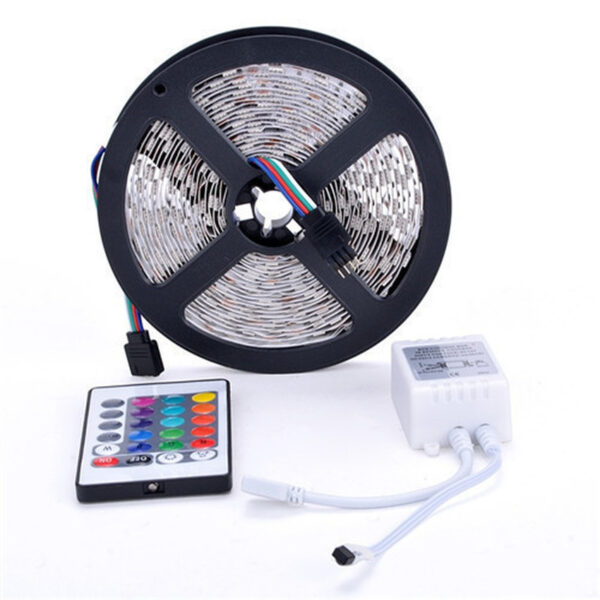 ชุดควบคุมรีโมทคอนโทรลไฟ LEd rgb 24 key - Image 3
