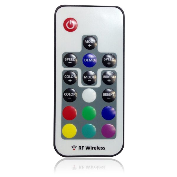 รีโมทคอลโทรล Controller RGB LED Wireless RF 17 Key - Image 7