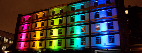 ไฟแอลอีดี ไฟส่องกำแพง ไฟส่องตึกไฟย้อมสีผนัง เปลี่ยนสีอัตโนมัติ(RGB) - Image 2