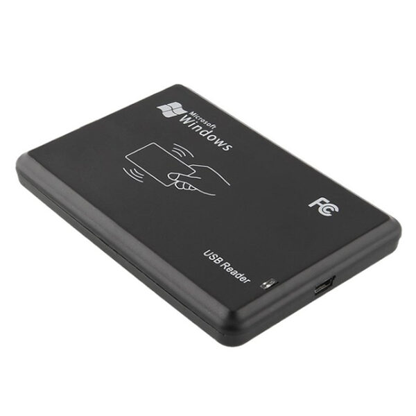 เครื่องอ่านบัตร RFID Proximity card reader 125KHz อ่านเลขบนบัตรProximityได้ 10 หลักหน้า