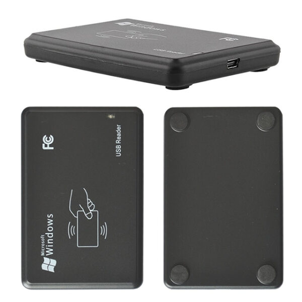 เครื่องอ่านบัตร RFID Proximity card reader 125KHz อ่านเลขบนบัตรProximityได้ 10 หลักหน้า