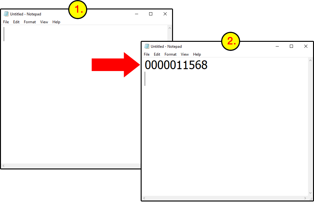 Text Output เครื่องอ่านบัตร เชื่อมต่อโดย พอร์ต USB