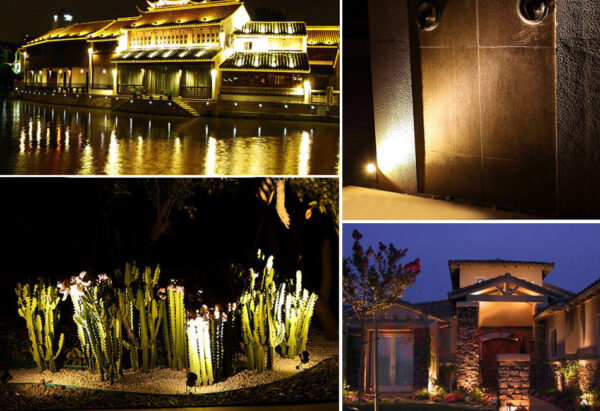 ไฟแอลอีดีส่องต้นไม้ ไฟส่องสนามหญ้า ไฟส่องกลางแจ้ง Outdoor led garden light - Image 2