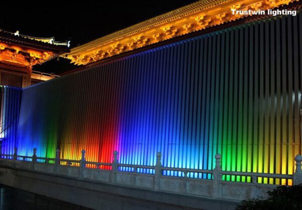 ไฟส่องผนัง ส่องกำแพง ส่องตึก LEDWall Washer RGB เปลี่ยนสี กันน้ำได้ - Image 5