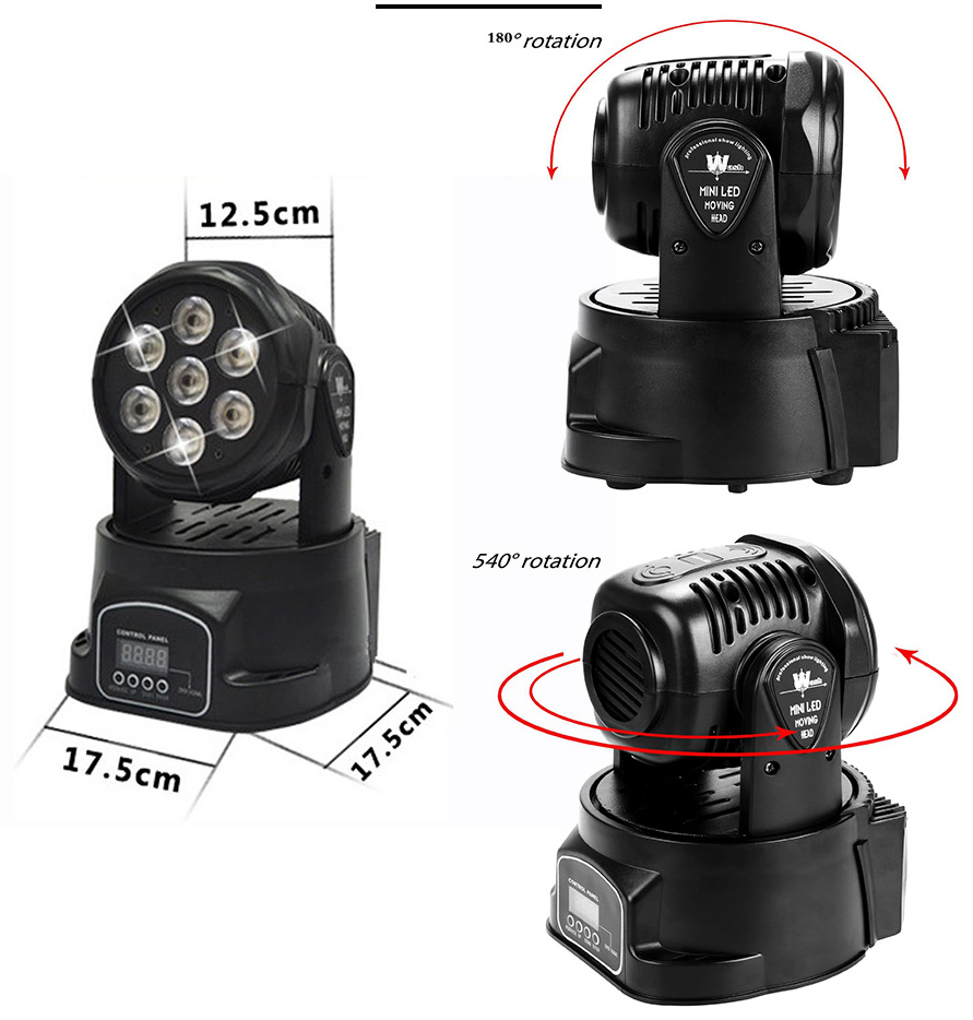 โคมไฟเวที ไฟพาร์มูฟวิ่งเฮด Moving head light2