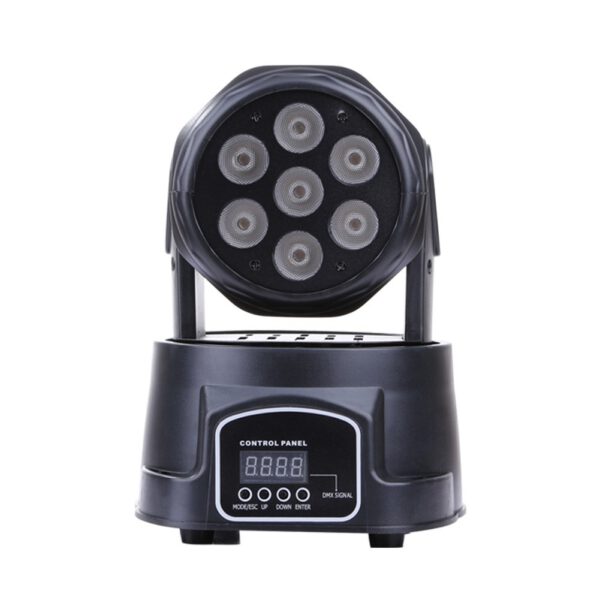 โคมไฟเวที ไฟพาร์มูฟวิ่งเฮด 7LED 150W 4in1(สีดำ) - Image 3
