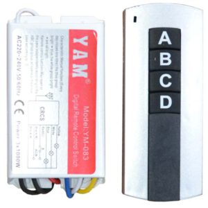 สวิทช์รีโมท3ช่อง รีโมทสวิทซ์เปิด-ปิด ควบคุมสวิทซ์ไฟ Wireless Switch AC 220V สวิทช์รีโมท3ช่อง รีโมทสวิทซ์เปิด-ปิด ควบคุมสวิทซ์ไฟ Wireless Switch AC 220V