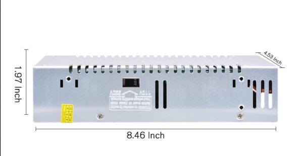 สวิทชิ่ง เพาวเวอร์ ซัพพลาย Switching Power Supply 12V 30A 360W - Image 8