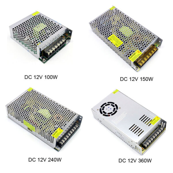 สวิทชิ่ง เพาวเวอร์ ซัพพลาย Switching Power Supply 12V 10A 120W - Image 10