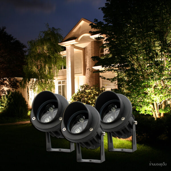 โคมไฟส่องต้นไม้ โคมไฟในสวน โคมไฟสนาม LED Garden light - Image 2