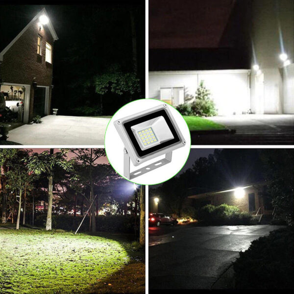 ไฟสปอร์ตไลท์ 10W แสงขาว led flood light