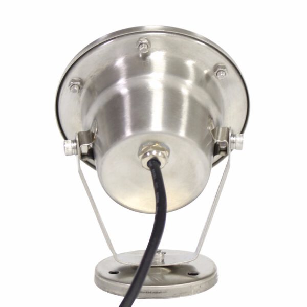 โคมไฟใต้น้ำ ส่องน้ำพุ ส่องใต้น้ำตก บ่อปลา LED 9x1W DC12V (แสงวอร์มไวท์) - Image 2