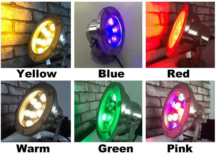 โคมไฟสระน้ำพุ LED Pool light-6W-All