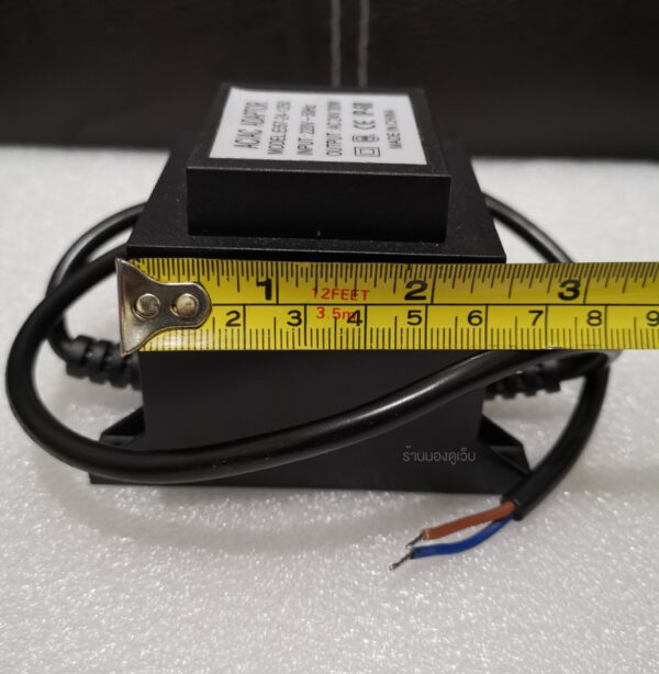 หม้อสำหรับไฟแอลอีดีใต้น้ำ Power Supply AC24V Waterproof IP68 (30W) - Image 5