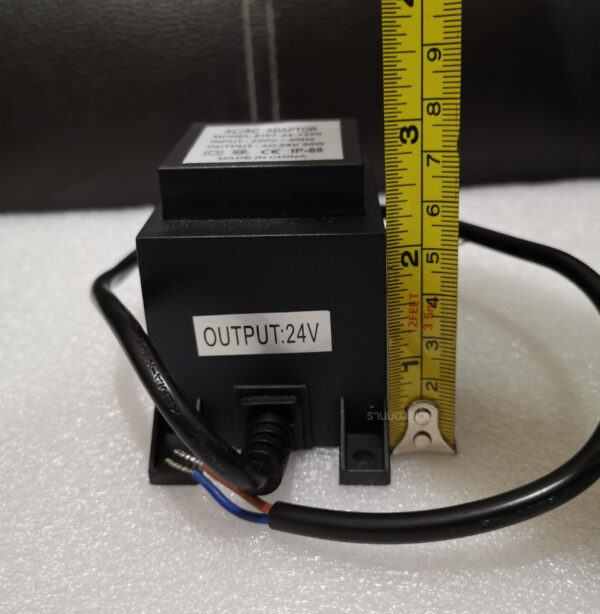 หม้อสำหรับไฟแอลอีดีใต้น้ำ Power Supply AC24V Waterproof IP68 (30W) - Image 3