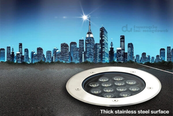 ไฟฝังพื้น ขนาด12วัตต์ แสงวอร์มไวท์ LED UPLIGHT 12W Warm White - Image 3