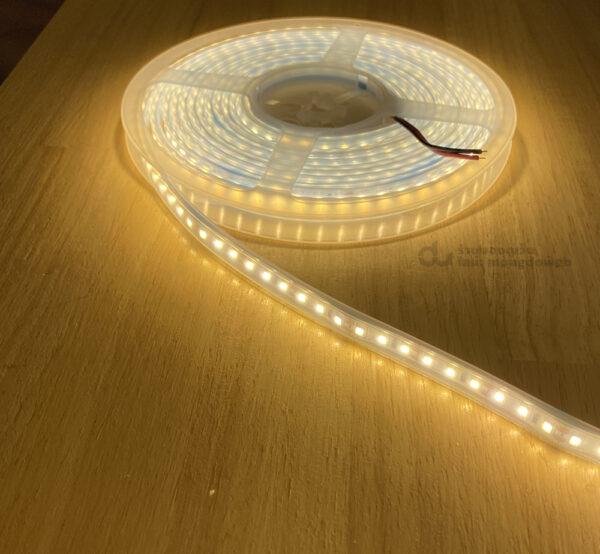 ไฟเส้นแอลอีดี กันน้ำ IP67 SMD2835 แสงวอร์มไวท์ - Image 4