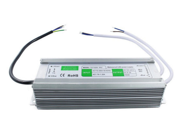 หม้อแปลงกันน้ำ สำหรับไฟแอลอีดี Transformer Waterproof ip67 100W - Image 3
