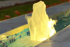 โคมไฟน้ำพุ Fountain light LED"