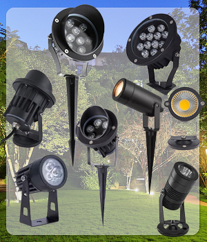 ไฟส่องต้นไม้ LED Garden light