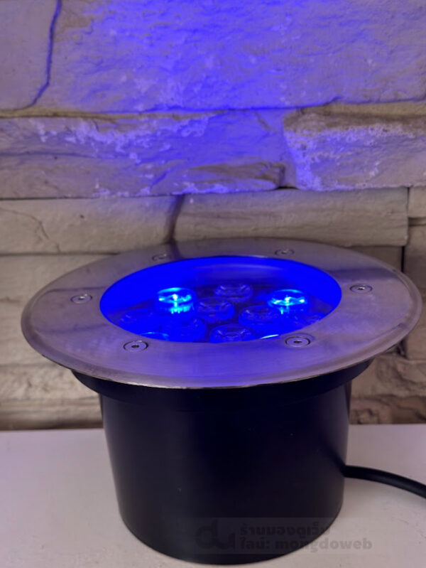 ไฟใต้น้ำ ไฟฝังพื้น LED Inground light 12W RGB ip68 - Image 5