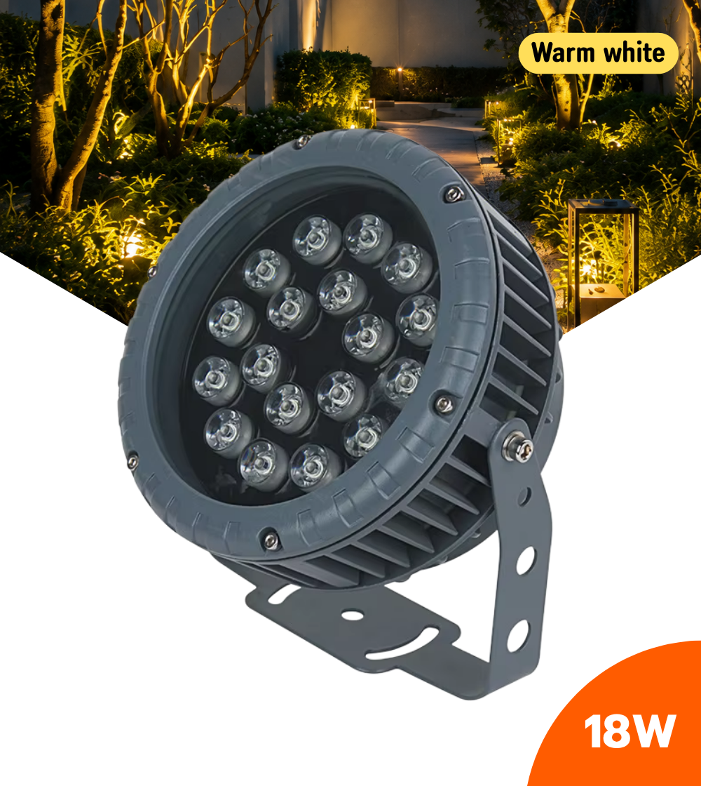 ไฟส่องต้นไม้ 18W (Warm White)